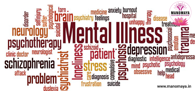 Types Of Mental Illness And Conditions By Manomaya